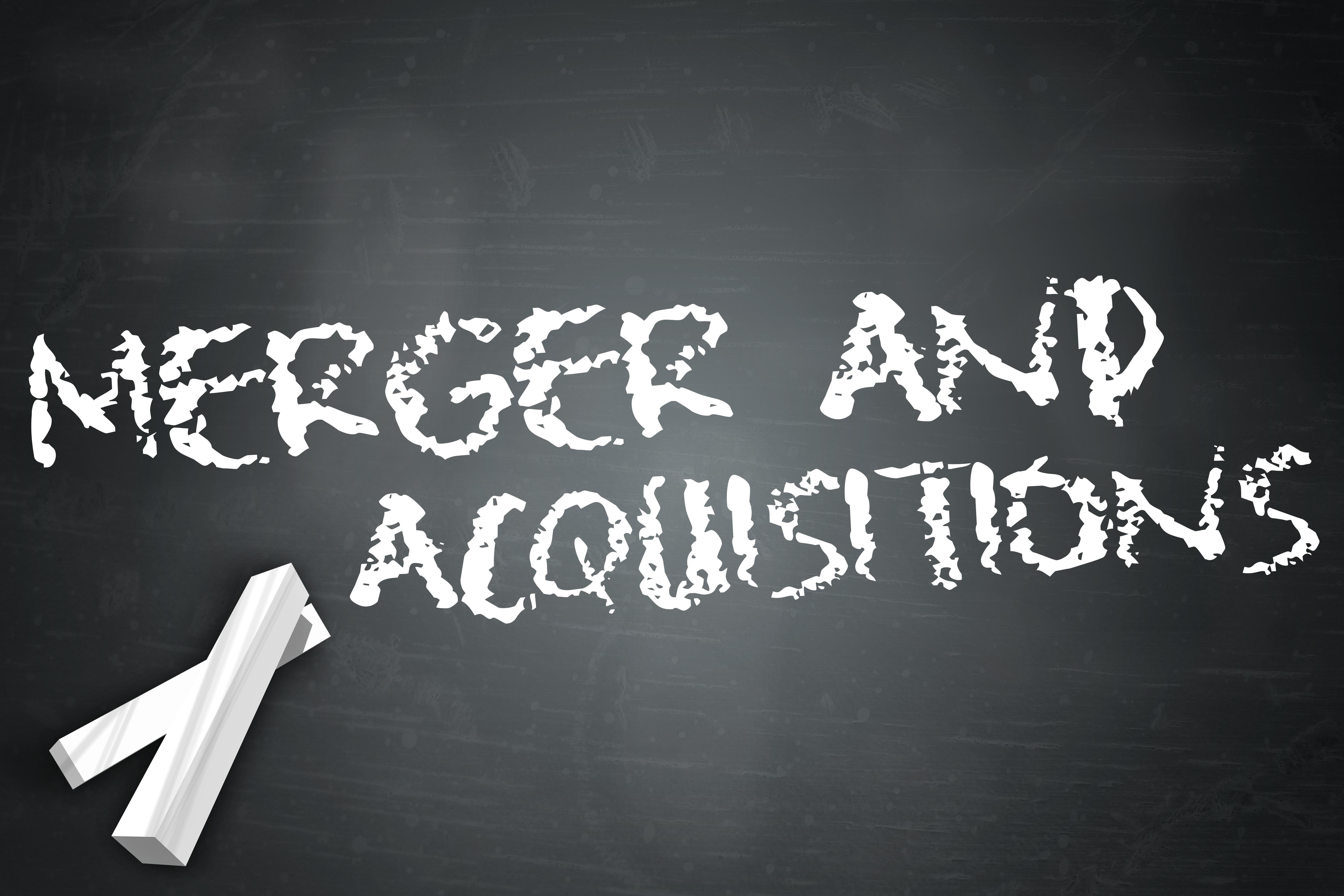 Blackboard „Merger & Acquisitions“