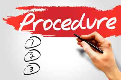 steps-procedure