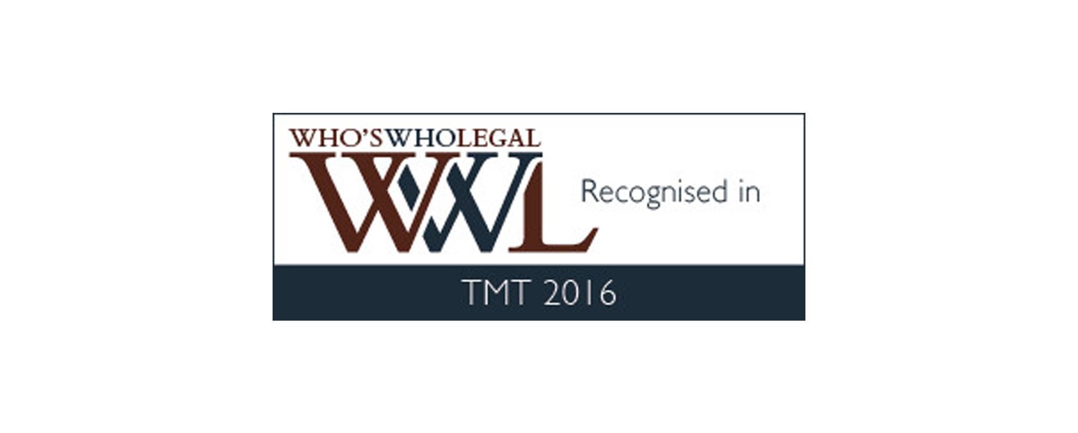 Auszeichnung für Karl H. Lincke durch Who’s Who Legal